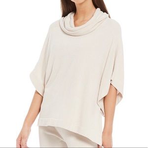 Barefoot Dreams Cozy Chic Light Cowlneck Poncho